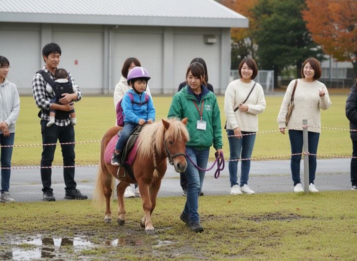 ポニー乗馬体験（イメージ）