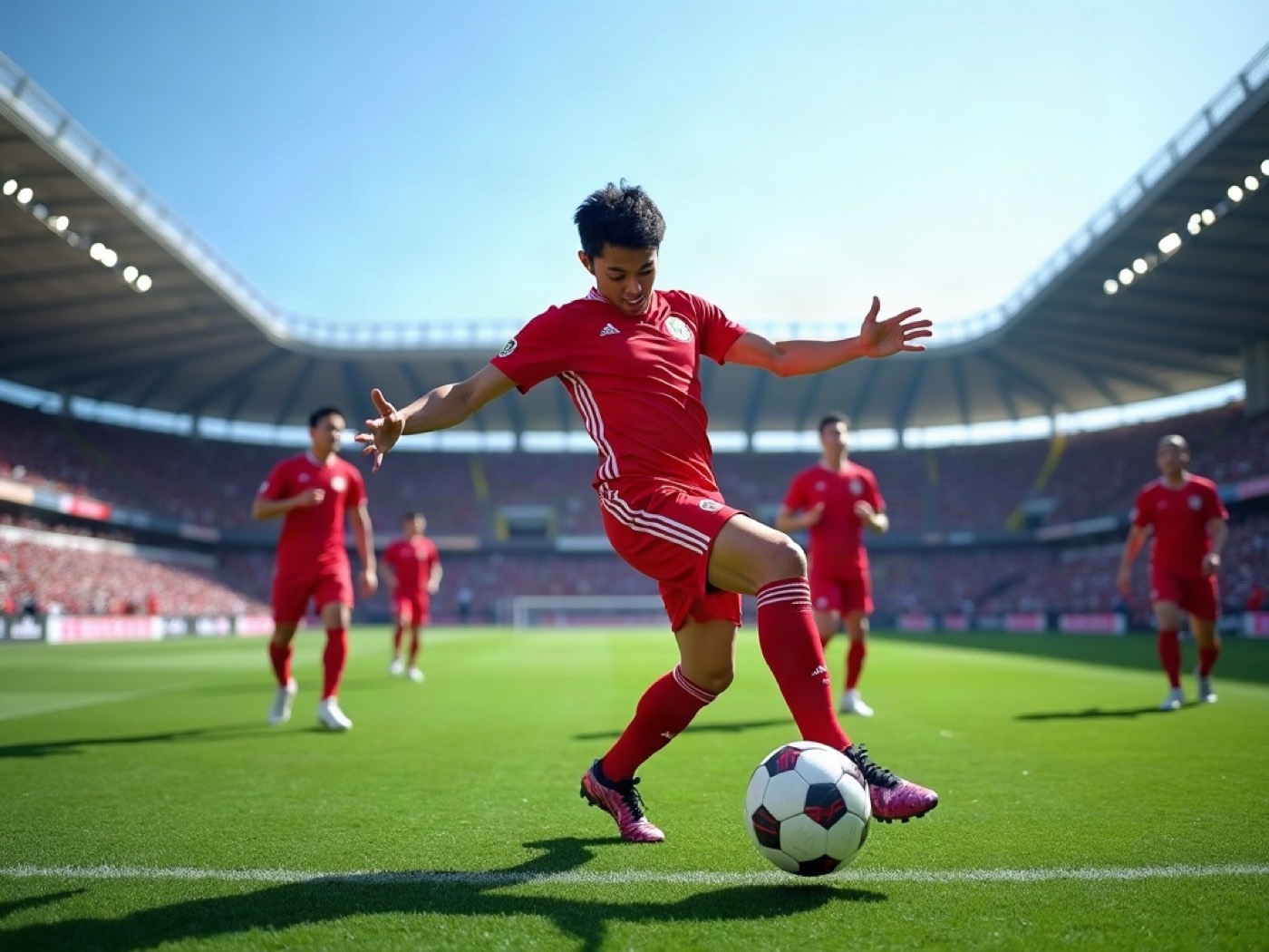 サッカーパフォーマンスのイメージ