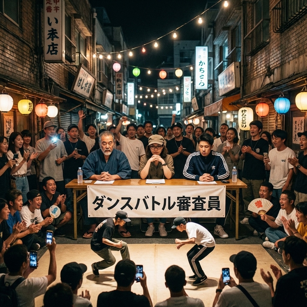 ダンスバトル審査員